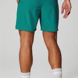 Fabletics Turquoise Athletic Shorts